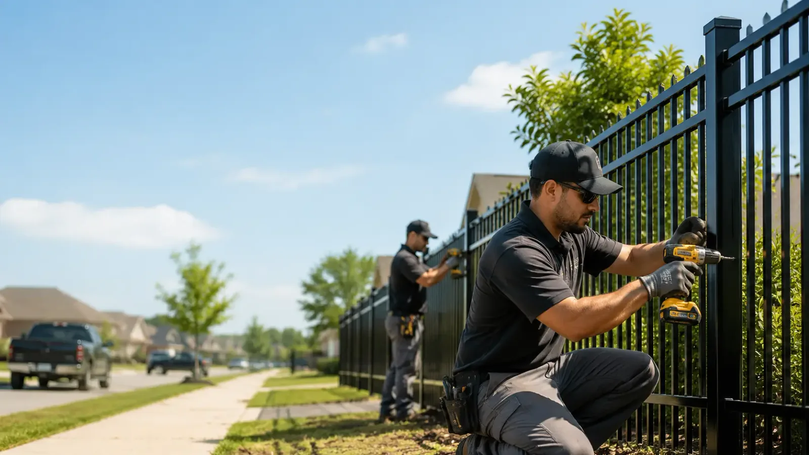 Metal Fence Installation in California, PA